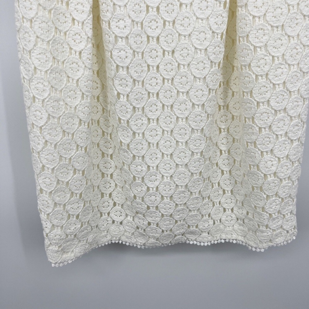 Cynthia Steffe Dress Lace Embroidered Sleeveless - Picture 5 of 11